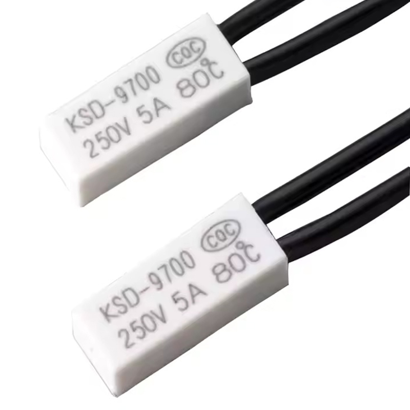 KSD9700 Bimetal termostat temperaturomkopplare för ballast KSD9700 Bimetal termostat temperaturomkopplare för ballast